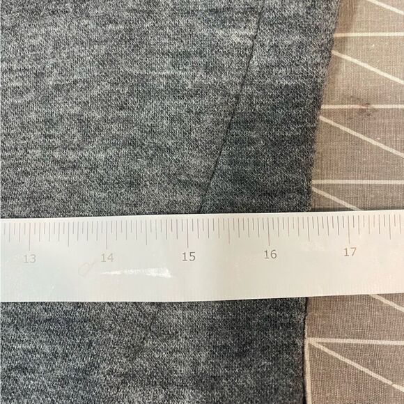 J. Crew Gray Navy Wool Cotton Blend Blazer Size 4 Lightweight Unstruckted - Picture 8 of 11